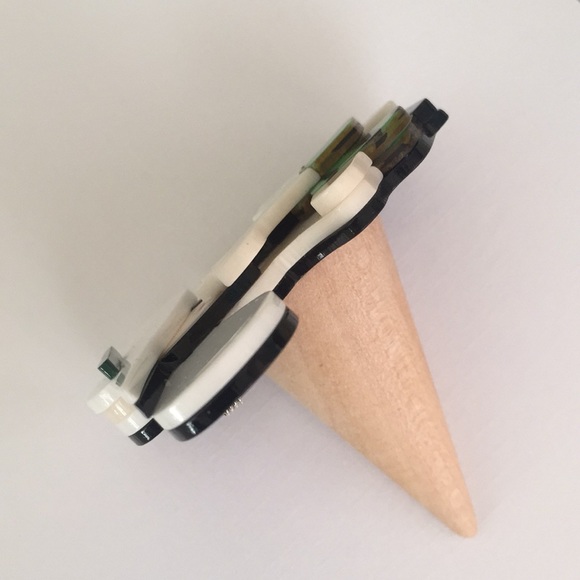 ๐50% OFF/3+...Young Lady in Summer Outfit Brooch (Green/White) - Picture 8 of 13